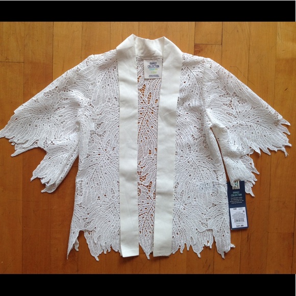 OshKosh Girls White 18 Month Embroidered Blazer NWT - Picture 2 of 14